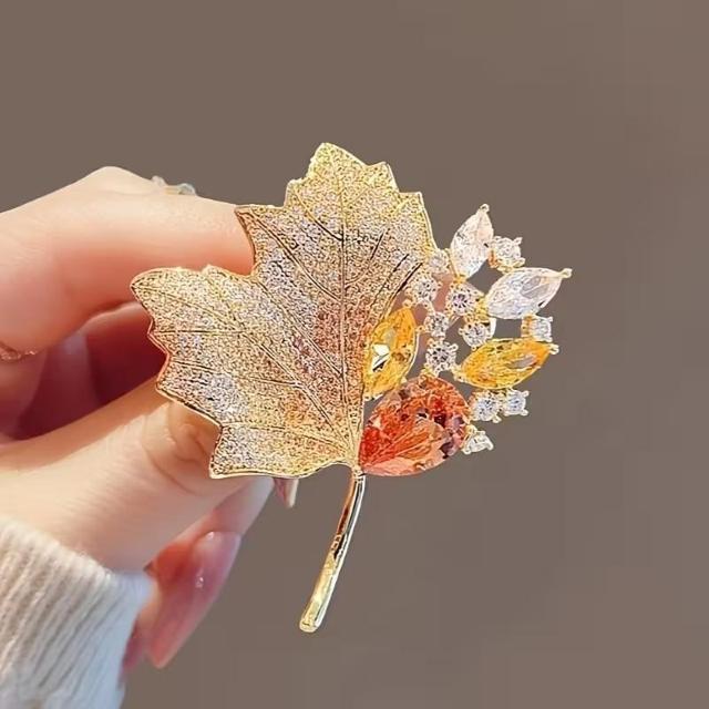 綺麗なリーフブローチピン中空デザインスカーフ&衣類用ファッションアクセサリー < 女性アクセサリー/時計 綺麗なリーフブローチピン中空デザインスカーフ&衣類用ファッションアクセサリー < 女性アクセサリー/時計の