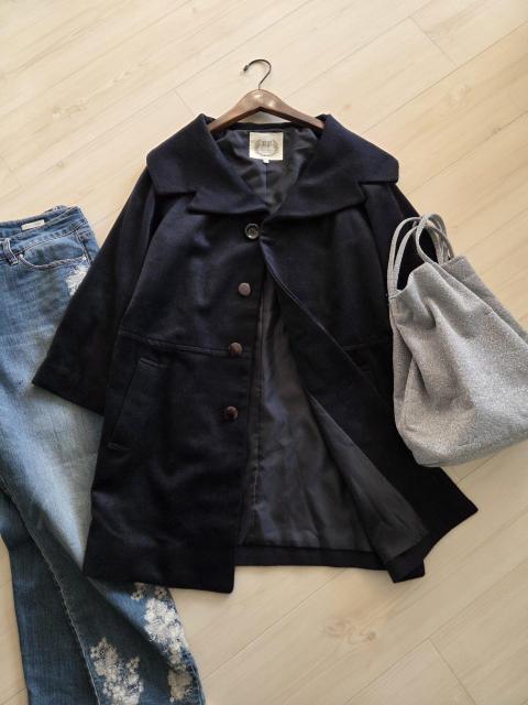 Rope picnicコート★カジュアル可愛いネイビーコート♪ < ブランド Rope picnicコート★カジュアル可愛いネイビーコート♪ < ブランドの