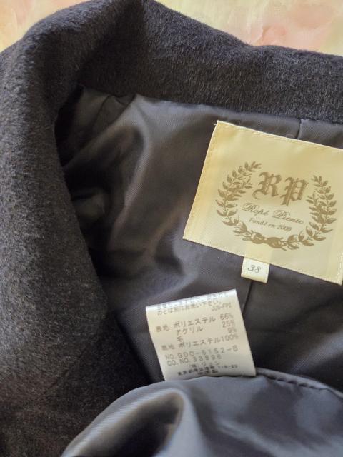 Rope picnicコート★カジュアル可愛いネイビーコート♪ < ブランド Rope picnicコート★カジュアル可愛いネイビーコート♪ < ブランドの