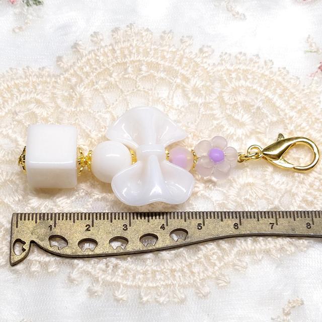 ハンドメイド☆少し大きめカニカン☆ビーズチャーム < 女性ファッション ハンドメイド☆少し大きめカニカン☆ビーズチャーム < 女性ファッションの