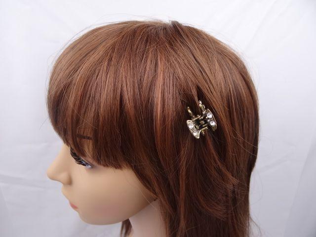 ラインストーンクリップ(S)ホワイト 1317 < 女性アクセサリー/時計  ラインストーンクリップ(S)ホワイト 1317 < 女性アクセサリー/時計の