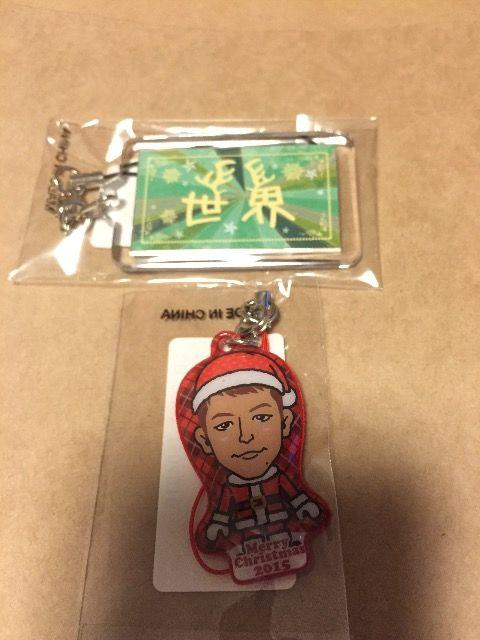 EXILE☆クリスマスクリーナー&アクリルストラップセット☆世界☆ < タレントグッズ  EXILE☆クリスマスクリーナー&アクリルストラップセット☆世界☆  < タレントグッズの