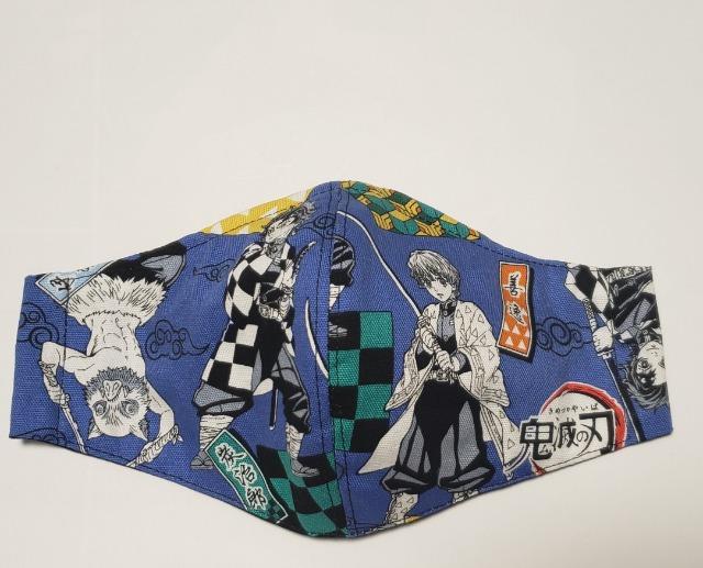 F46【限定】マスク 100★   鬼滅 立体マスク 炭治郎 善逸(*^^*)ハンドメイド < 女性ファッション  F46【限定】マスク 100★   鬼滅 立体マスク 炭治郎 善逸(*^^*)ハンドメイド  < 女性ファッションの