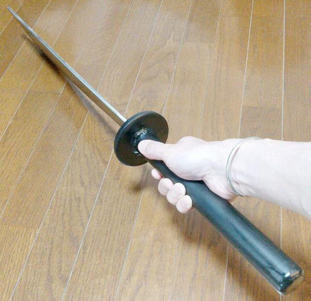 模造刀(金属製) トレーニングソード 全長 約83.5p < ホビー  模造刀(金属製) トレーニングソード 全長 約83.5p < ホビーの