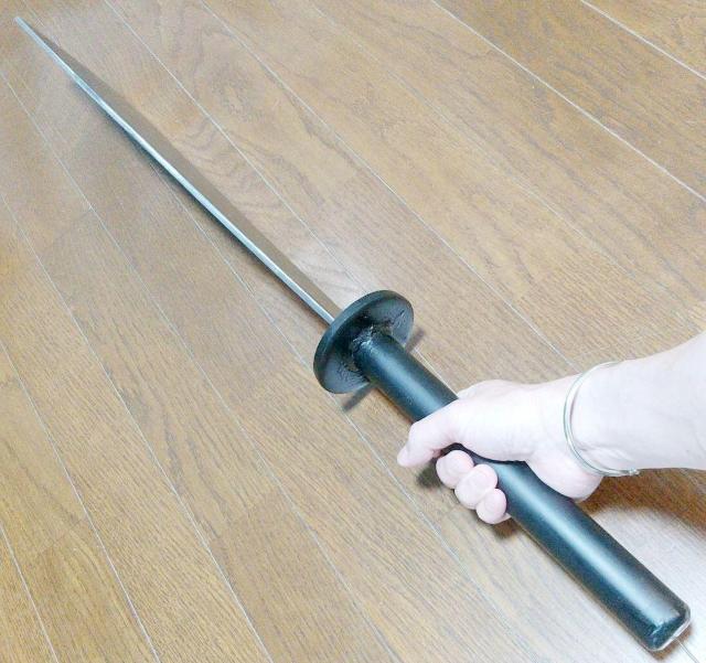 模造刀(金属製) トレーニングソード 全長 約83.5p < ホビー  模造刀(金属製) トレーニングソード 全長 約83.5p < ホビーの