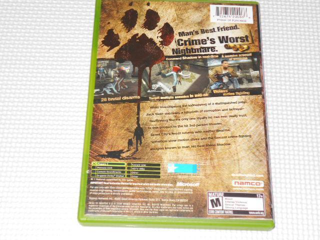 xbox★DEAD TO RIGHTS 2 海外版 < ゲーム本体/ソフト  xbox★DEAD TO RIGHTS 2 海外版 < ゲーム本体/ソフトの