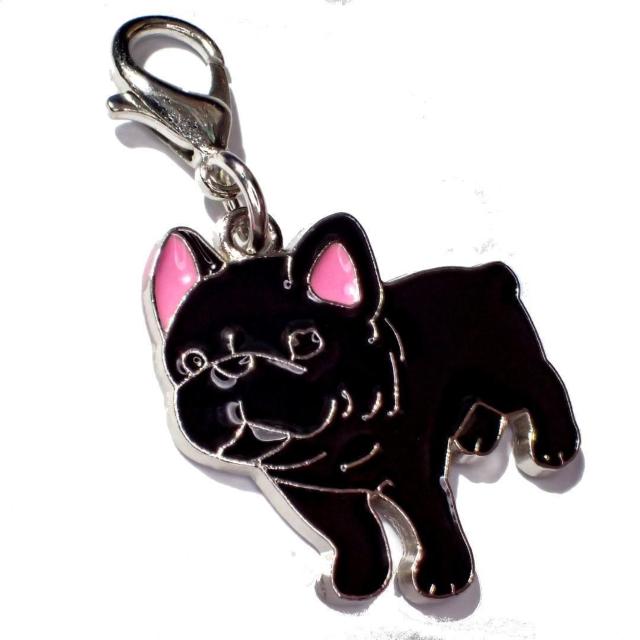 黒色 フレンチブルドッグ 犬 アクセサリー キーホルダー チャーム バッグ リュックサックに < 女性ファッション 黒色 フレンチブルドッグ 犬 アクセサリー キーホルダー チャーム バッグ リュックサックに < 女性ファッションの