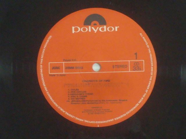 【帯付LP】炎のランナー / ヴァンゲリス  サントラ盤 < CD/DVD/ビデオ  【帯付LP】炎のランナー / ヴァンゲリス  サントラ盤 < CD/DVD/ビデオの