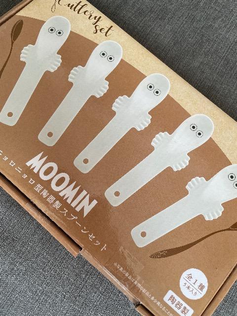 ♯新品♯ムーミン ニョロニョロ型陶器製スプーンセット  5本入り < アニメ/コミック/キャラクター  ♯新品♯ムーミン ニョロニョロ型陶器製スプーンセット  5本入り < アニメ/コミック/キャラクターの