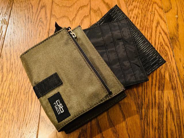 Y'SACCS イザック 財布 ナイロン マジックテープ バリバリ ポーチ メンズ レディース < 男性ファッション  Y'SACCS イザック 財布 ナイロン マジックテープ バリバリ ポーチ メンズ レディース < 男性ファッションの