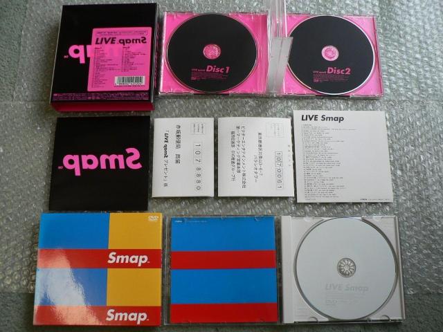 SMAP【LIVE Smap(エスマップ)/pamS(裏スマ)】ライブDVD2点セット/他にも出品中 < タレントグッズ  SMAP【LIVE Smap(エスマップ)/pamS(裏スマ)】ライブDVD2点セット/他にも出品中 < タレントグッズの