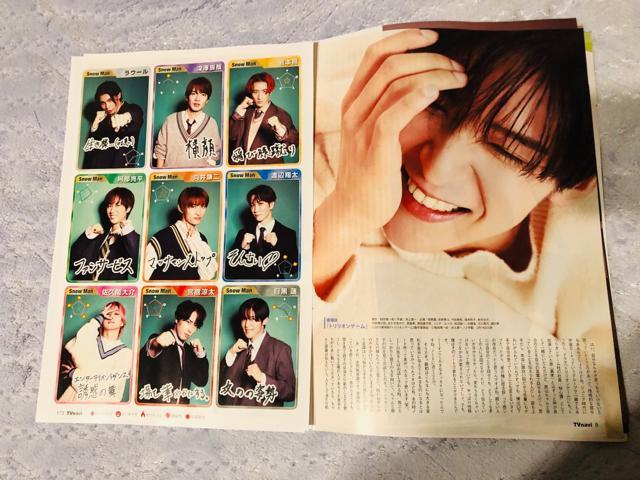 Snow Man 1/24 rW&KCh&TV navi&TV fanETV navi SMILE؂蔲