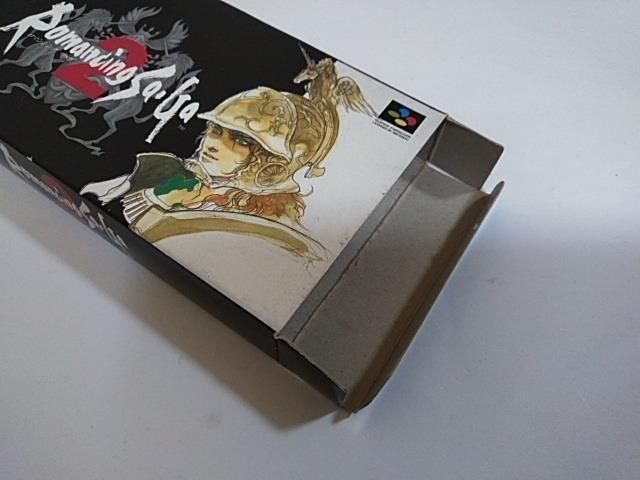 SFC/【何箱でも送料600円!!】ロマンシングサガ2☆電池OK!!☆≪匿名配送≫【箱・説明書付き!!】↓ご落札価格↓ < ゲーム本体/ソフト  SFC/【何箱でも送料600円!!】ロマンシングサガ2☆電池OK!!☆≪匿名配送≫【箱・説明書付き!!】↓ご落札価格↓ < ゲーム本体/ソフトの