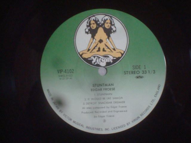 X^g}iSTUNTMANj / GhK[Et[[iEDGAR FROESEj ѕtLP  CD/DVD/rfI 