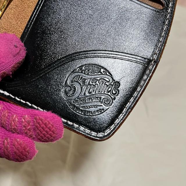 �y�󏭁z�y6T leatherworks�z �{�v �}�l�[�N���b�v ���K����t�� �n���h���C�h �u���b�N �� �j���t�@�b�V������ 