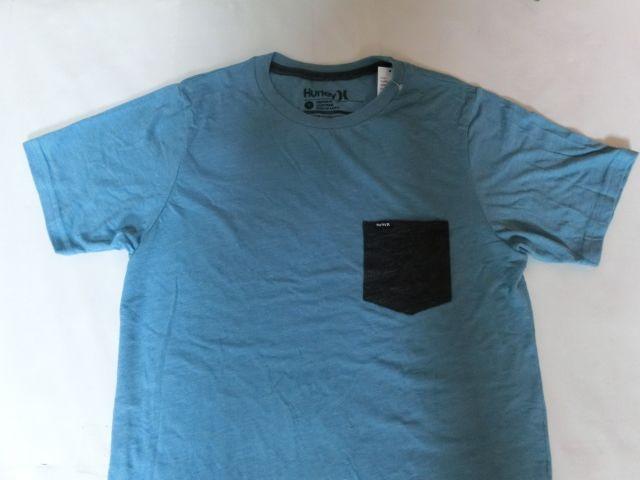 USA購入【Hurley】ソフト素材ポケット付 TシャツUS S ブルー系 < ブランド  USA購入【Hurley】ソフト素材ポケット付 TシャツUS S ブルー系  < ブランドの
