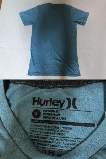 USA購入【Hurley】ソフト素材ポケット付 TシャツUS S ブルー系 < ブランド  USA購入【Hurley】ソフト素材ポケット付 TシャツUS S ブルー系 < ブランドの