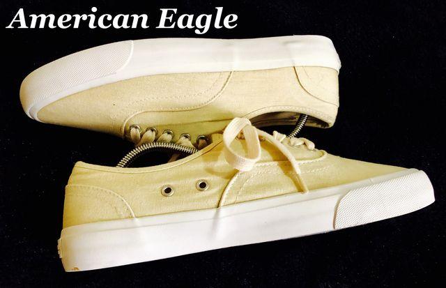 【American Eagle】アメリカンイーグル Vintage Washed キャンバスシューズ スニーカー 27cm < ブランド  【American Eagle】アメリカンイーグル Vintage Washed キャンバスシューズ スニーカー 27cm < ブランドの