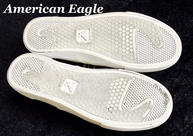 【American Eagle】アメリカンイーグル Vintage Washed キャンバスシューズ スニーカー 27cm < ブランド  【American Eagle】アメリカンイーグル Vintage Washed キャンバスシューズ スニーカー 27cm < ブランドの