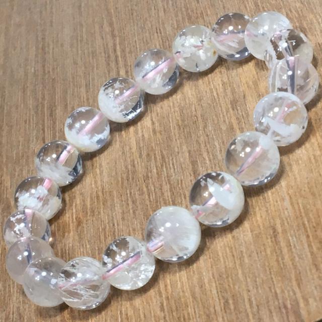 《No.072》高品質 マダガスカル産セリサイトインローズクォーツ < 女性アクセサリー/時計  《No.072》高品質 マダガスカル産セリサイトインローズクォーツ < 女性アクセサリー/時計の