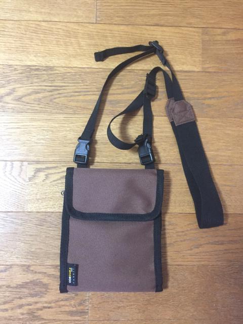 1269.未使用☆小型ショルダーバッグ☆茶色/ブラウン < 男性ファッション  1269.未使用☆小型ショルダーバッグ☆茶色/ブラウン  < 男性ファッションの