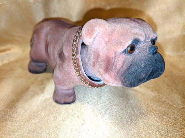 リアル ブルドッグ 首振り 置物 ビンテージ 昭和レトロ ボビングヘッド フロッキー 犬 いぬ イヌ アンティーク インテリア < インテリア/ライフ リアル ブルドッグ 首振り 置物 ビンテージ 昭和レトロ ボビングヘッド フロッキー 犬 いぬ イヌ アンティーク インテリア < インテリア/ライフの