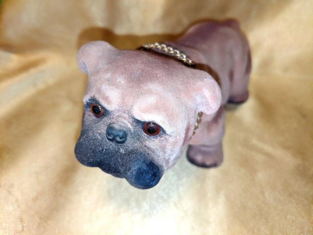 リアル ブルドッグ 首振り 置物 ビンテージ 昭和レトロ ボビングヘッド フロッキー 犬 いぬ イヌ アンティーク インテリア < インテリア/ライフ リアル ブルドッグ 首振り 置物 ビンテージ 昭和レトロ ボビングヘッド フロッキー 犬 いぬ イヌ アンティーク インテリア < インテリア/ライフの