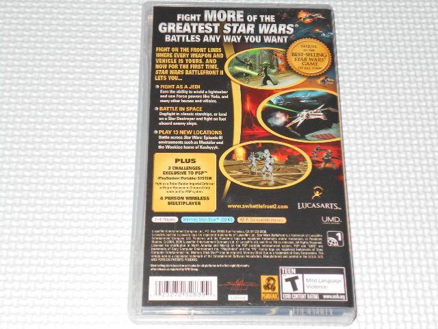 PSP★STAR WARS BATTLEFRONT 2 海外版 管理番号2 < ゲーム本体/ソフト  PSP★STAR WARS BATTLEFRONT 2 海外版 管理番号2 < ゲーム本体/ソフトの