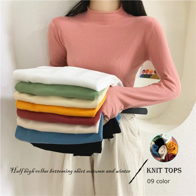 送料無料 新品 ベーシックニット プチハイネック 女性 < 女性ファッション  送料無料 新品 ベーシックニット プチハイネック 女性  < 女性ファッションの