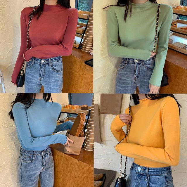 送料無料 新品 ベーシックニット プチハイネック 女性 < 女性ファッション  送料無料 新品 ベーシックニット プチハイネック 女性 < 女性ファッションの