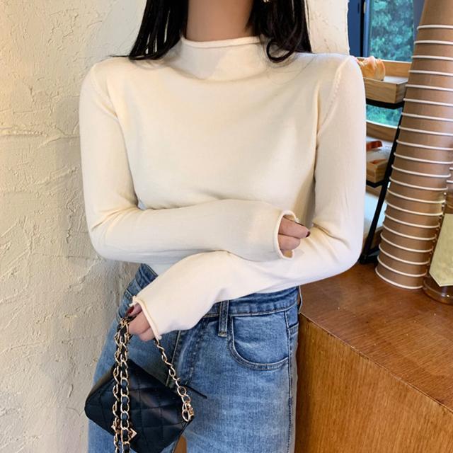 送料無料 新品 ベーシックニット プチハイネック 女性 < 女性ファッション  送料無料 新品 ベーシックニット プチハイネック 女性 < 女性ファッションの