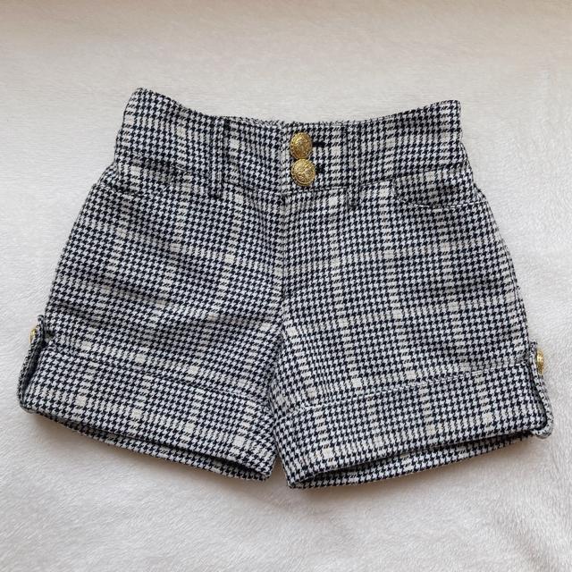 indio 千鳥柄 オシャレボタン ショーパン 短パン カジュアル Y2K M N2m < ブランド indio 千鳥柄 オシャレボタン ショーパン 短パン カジュアル Y2K M N2m < ブランドの