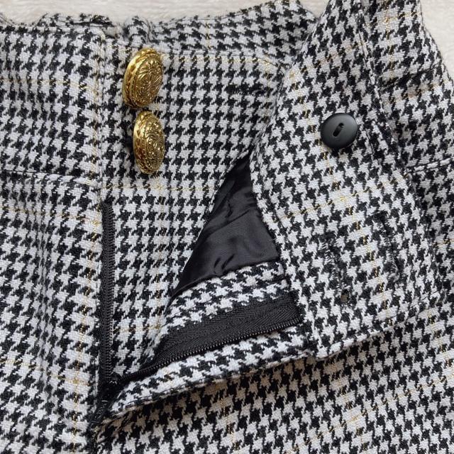 indio 千鳥柄 オシャレボタン ショーパン 短パン カジュアル Y2K M N2m < ブランド indio 千鳥柄 オシャレボタン ショーパン 短パン カジュアル Y2K M N2m < ブランドの