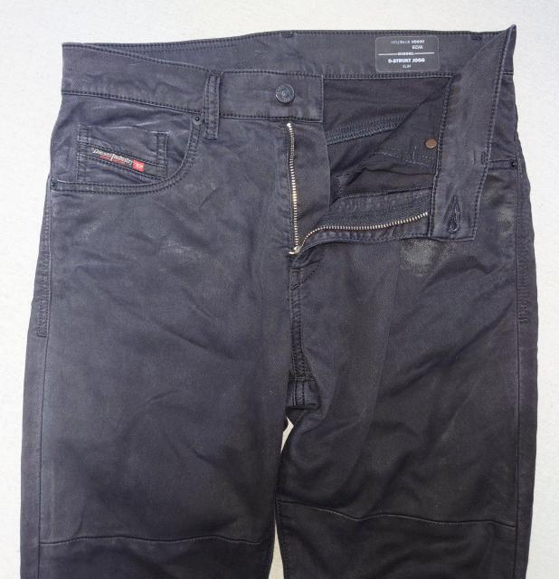 美品★DIESEL★ストレッチデニム★ダメージデニム★ブラックデニム★パンク★ロック★スーパースリム★送料無料 < ブランド  美品★DIESEL★ストレッチデニム★ダメージデニム★ブラックデニム★パンク★ロック★スーパースリム★送料無料 < ブランドの
