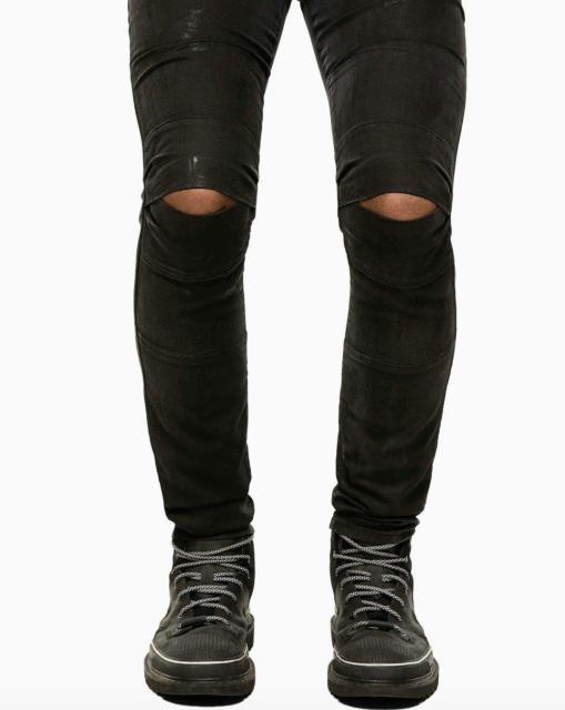 美品★DIESEL★ストレッチデニム★ダメージデニム★ブラックデニム★パンク★ロック★スーパースリム★送料無料 < ブランド  美品★DIESEL★ストレッチデニム★ダメージデニム★ブラックデニム★パンク★ロック★スーパースリム★送料無料 < ブランドの