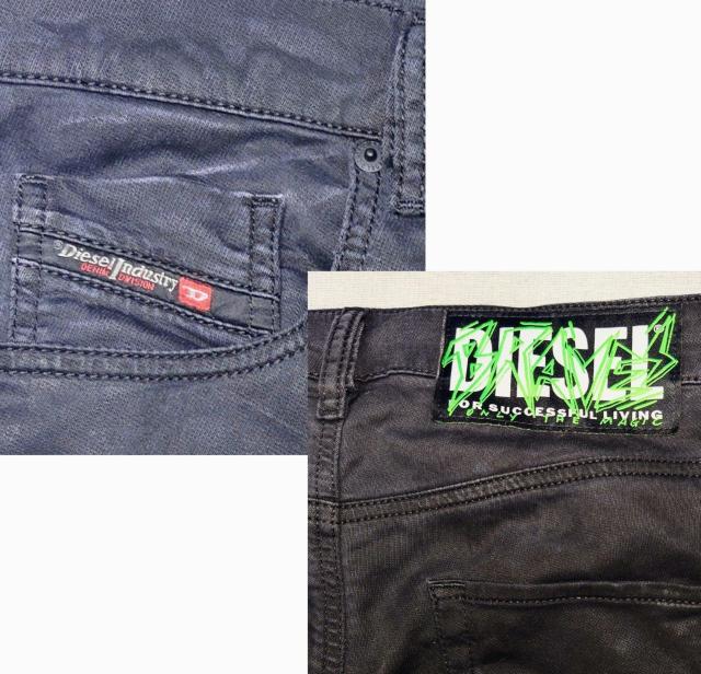 美品★DIESEL★ストレッチデニム★ダメージデニム★ブラックデニム★パンク★ロック★スーパースリム★送料無料 < ブランド  美品★DIESEL★ストレッチデニム★ダメージデニム★ブラックデニム★パンク★ロック★スーパースリム★送料無料 < ブランドの