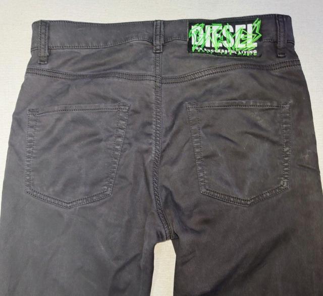 美品★DIESEL★ストレッチデニム★ダメージデニム★ブラックデニム★パンク★ロック★スーパースリム★送料無料 < ブランド  美品★DIESEL★ストレッチデニム★ダメージデニム★ブラックデニム★パンク★ロック★スーパースリム★送料無料 < ブランドの