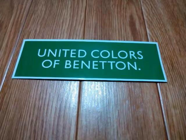 BENETTON ベネトン ステッカー シール 5枚 D < 自動車/バイク BENETTON ベネトン ステッカー シール 5枚 D < 自動車/バイク