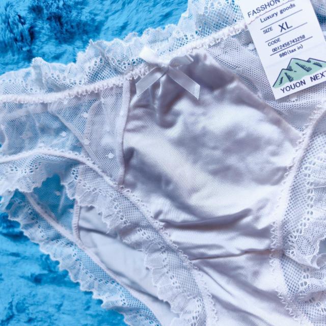 エロカワ。。。レース&透けメッシュパンティー。。。ショーツ。。。ホワイト。。。。。。。。 < 女性ファッション  エロカワ。。。レース&透けメッシュパンティー。。。ショーツ。。。ホワイト。。。。。。。。 < 女性ファッションの