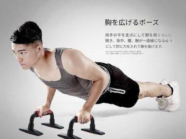 プッシュアップバー プッシュアップスタンド 初心者 上級者 レッド < ヘルス/ビューティー プッシュアップバー プッシュアップスタンド 初心者 上級者 レッド < ヘルス/ビューティーの