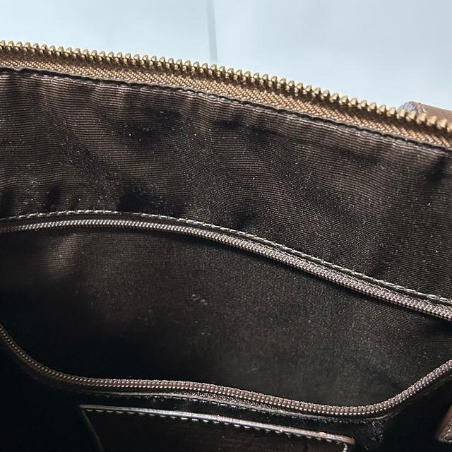 COACH �R�[�` 2WAY�o�b�O �V�O�l�`���[ �u���E�� �L�����o�X ���U�[ 11100 ���f�B�[�X �� �u�����h�� 