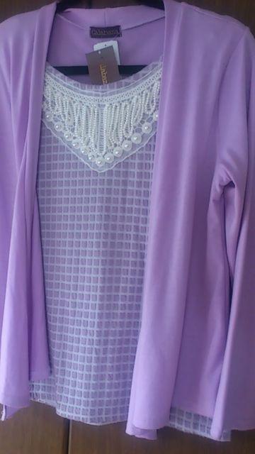 フリーサイズ!ゴージャス!パール!付き重ね着風カットソー新品 < 女性ファッション  フリーサイズ!ゴージャス!パール!付き重ね着風カットソー新品 < 女性ファッションの