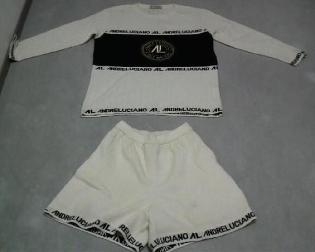 アンドレルチアーノ★ニットトップス&ショートパンツセット < 女性ファッション  アンドレルチアーノ★ニットトップス&ショートパンツセット  < 女性ファッションの