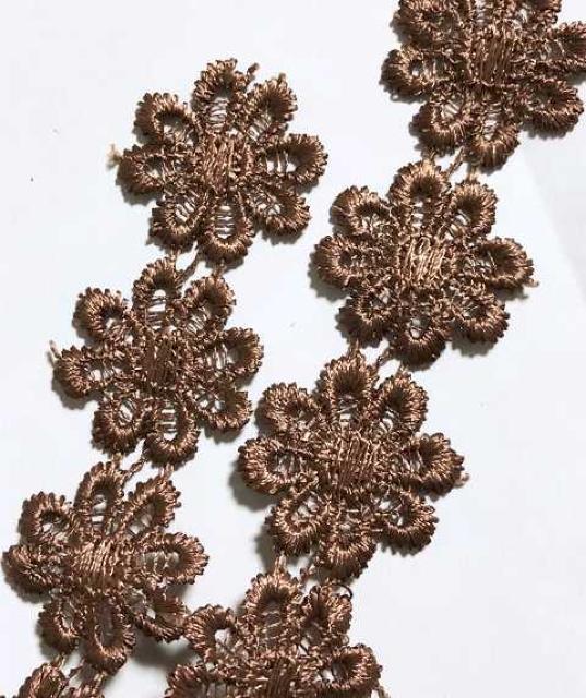 <マーガレット>フラワーケミカルレースマーガレット(8個連チョコ)衣類・小物アレンジ < ペット/手芸/園芸  <マーガレット>フラワーケミカルレースマーガレット(8個連チョコ)衣類・小物アレンジ < ペット/手芸/園芸の