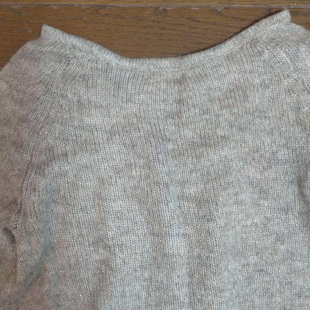 any SiSニットセーター モヘヤ混 ラメ糸 < 女性ファッション  any SiSニットセーター モヘヤ混 ラメ糸 < 女性ファッションの
