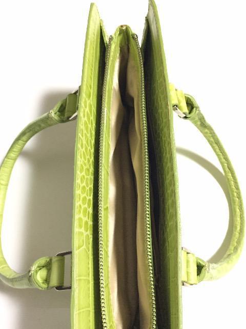 牛革〈FRANCESCO BIASIA〉フランチェスコ ビアジア(ハンドバッグ)グリーン < 女性ファッション  牛革〈FRANCESCO BIASIA〉フランチェスコ ビアジア(ハンドバッグ)グリーン < 女性ファッションの