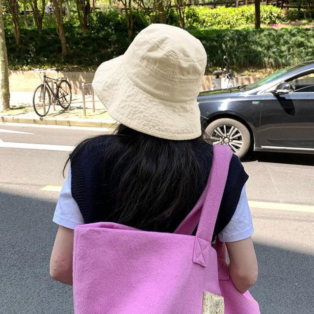 送料無料 新品 バケットハット 小顔 UV対策帽子 韓国 < 女性ファッション  送料無料 新品 バケットハット 小顔 UV対策帽子 韓国 < 女性ファッションの