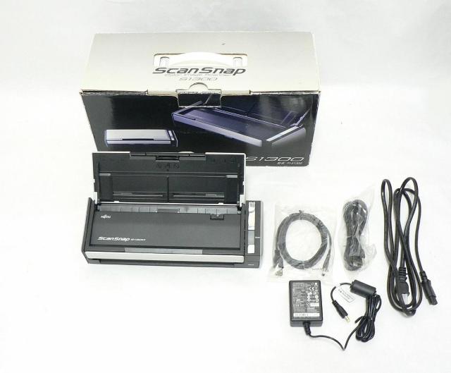 FUJITSU ScanSnap S1300 スキャナ FI-S1300・ジャンク・即決! < PC本体/周辺機器  FUJITSU ScanSnap S1300 スキャナ FI-S1300・ジャンク・即決!  < PC本体/周辺機器の