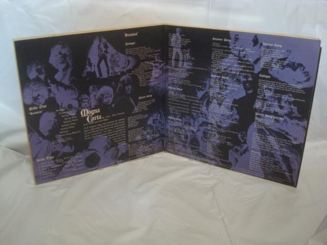 SEASONS / MAGNA CARTA US.org.promoLP Rick Wakeman Tony Visconti  CD/DVD/rfI 