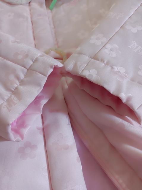 Dmezzo piano★mp総ロゴやわらか中綿コート★2WAY★訳あり★可愛い★メゾピアノ★大人もOK★ < キッズ/ベビー  Dmezzo piano★mp総ロゴやわらか中綿コート★2WAY★訳あり★可愛い★メゾピアノ★大人もOK★ < キッズ/ベビーの